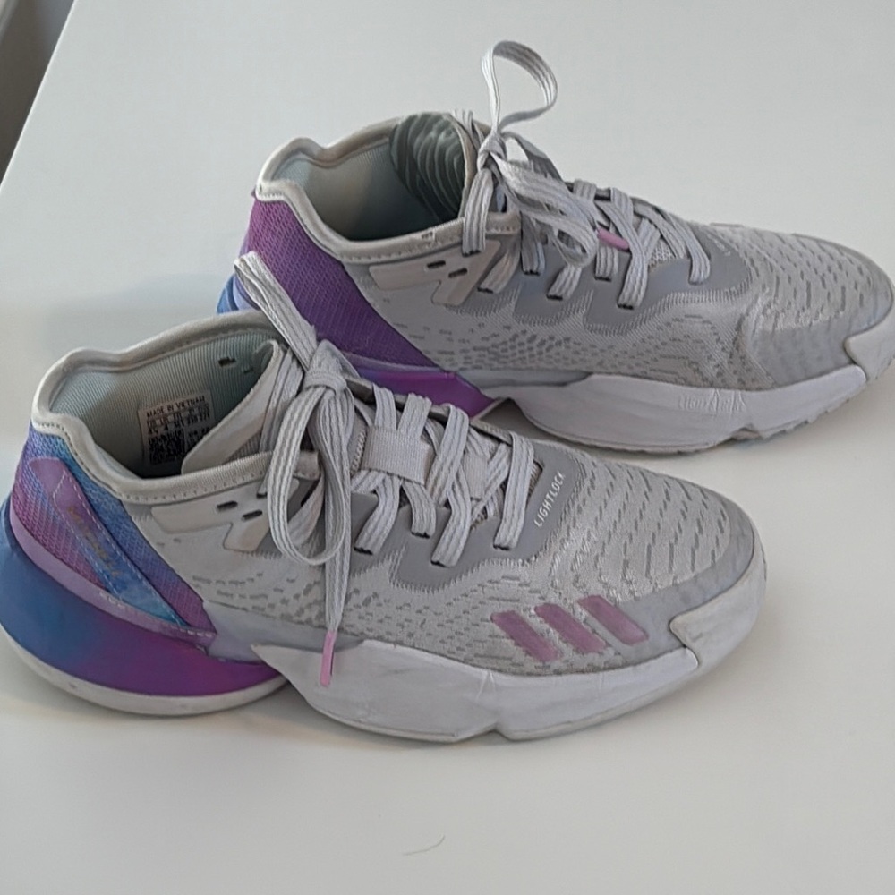 Adidas Basketball Shoes, girls 4.5